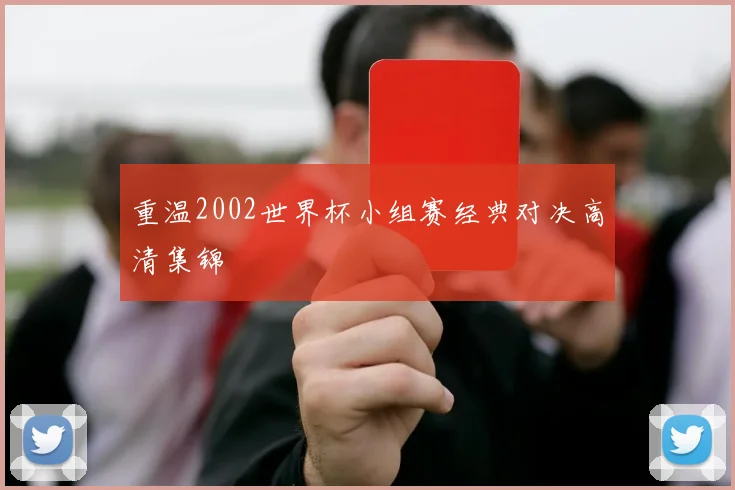 重温2002世界杯小组赛经典对决高清集锦